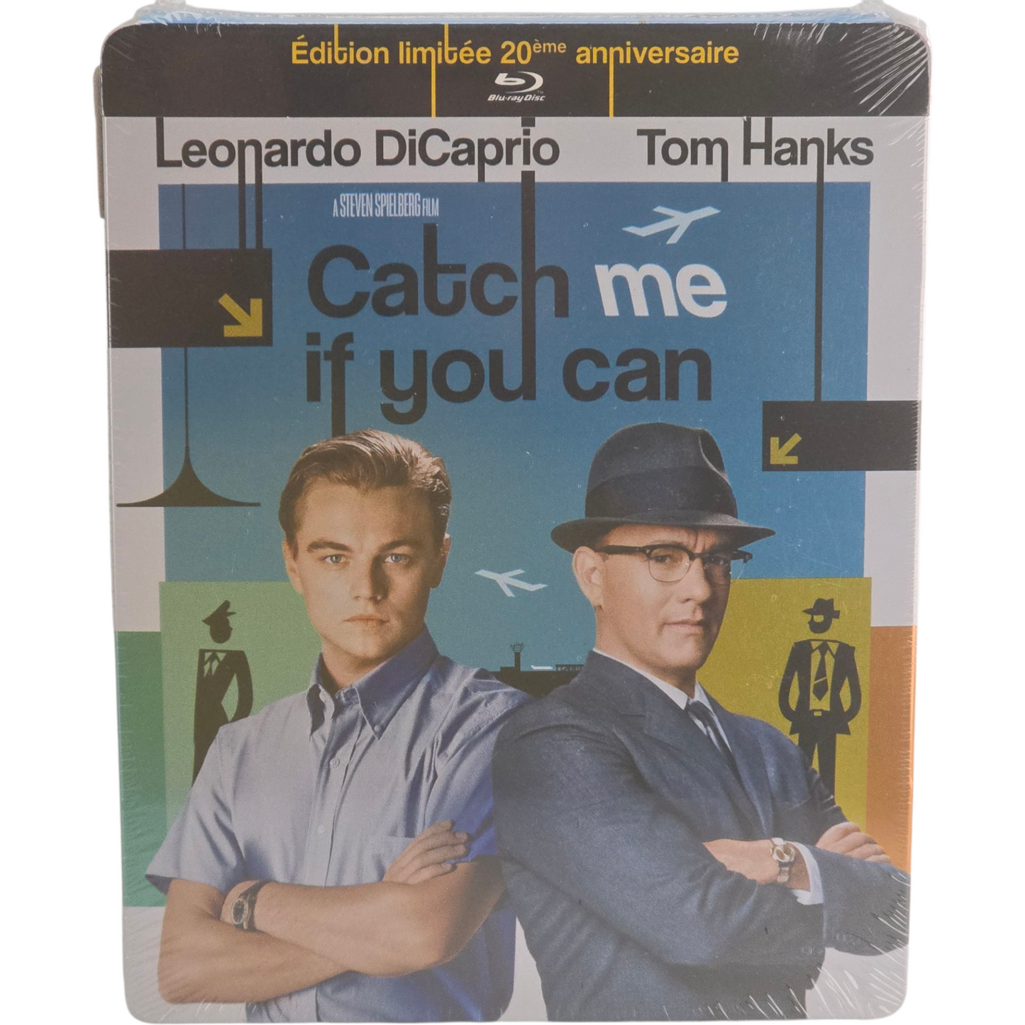 Arrête-moi si tu peux Blu-ray Steelbook Leonardo DiCaprio Limitée 2022 Zone 2