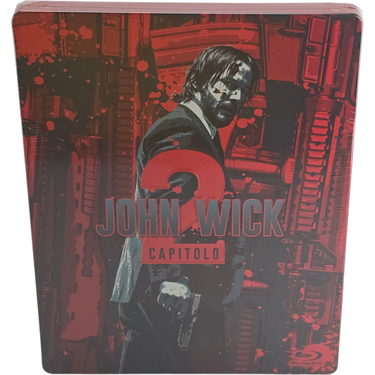 John Wick : Chapter 2  Blu-ray Steelbook Débossé Keanu Reeves  2017  Region B