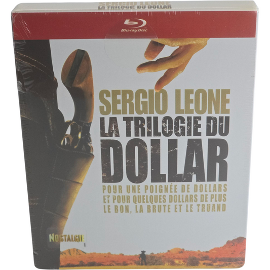 La Trilogie du Dollar Sergio Leone 3 Films Blu-ray Steelbook  2013 Region Libre