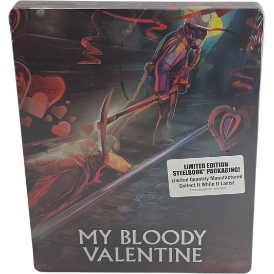 My Bloody Valentine 1981 Remasterisé Blu-ray SteelBook 1 Film,2 coupes Zone A