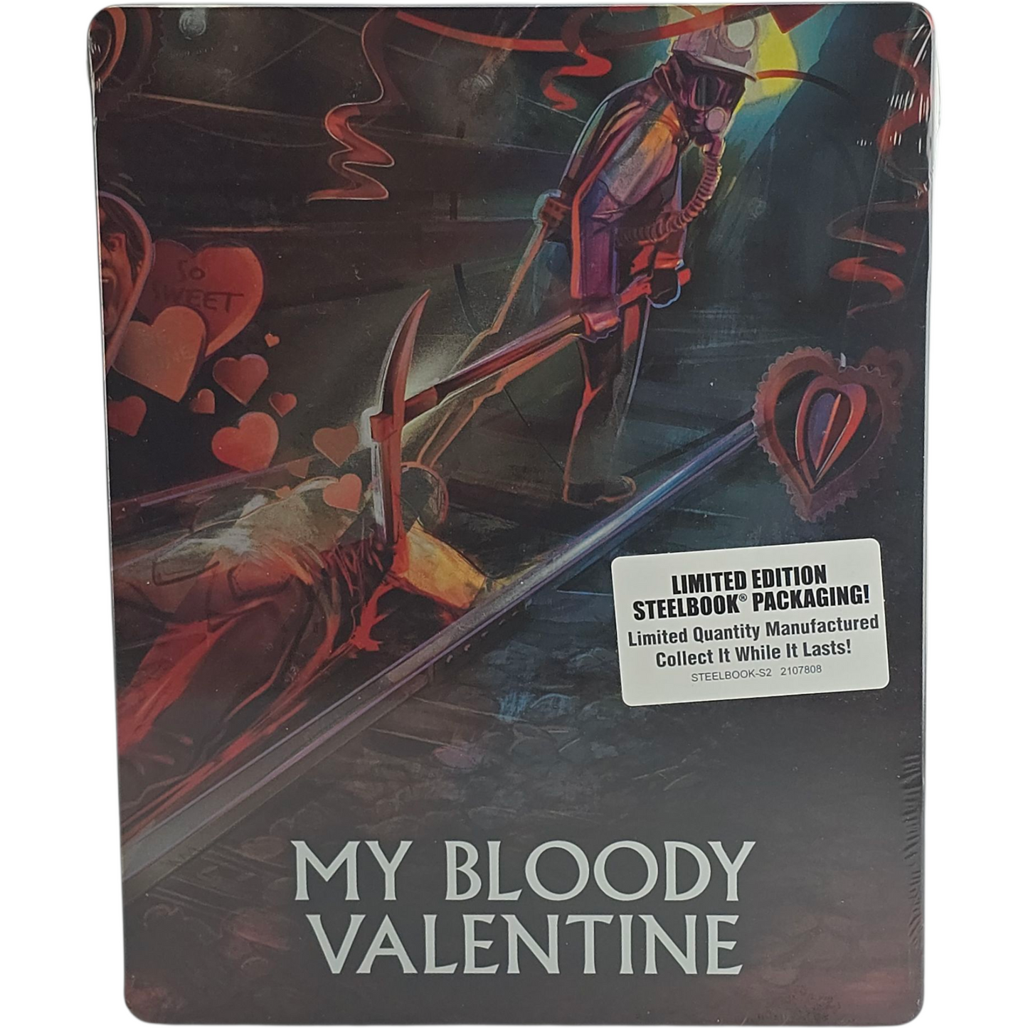 My Bloody Valentine 1981 Remasterisé Blu-ray SteelBook 1 Film,2 coupes Zone A