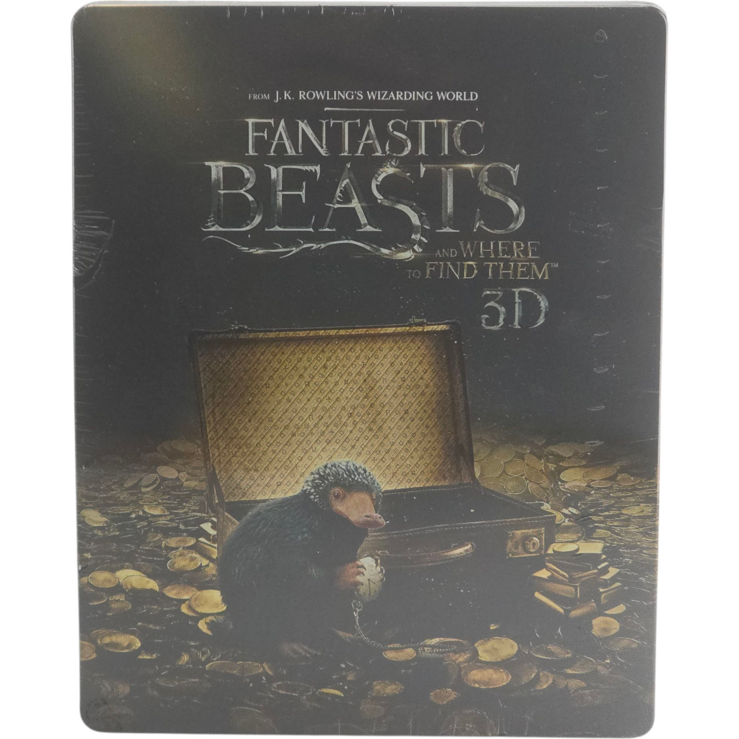 Les Animaux fantastiques Blu-ray 3D +Blu-ray Steelbook FilmArena 2017 Zone Libre