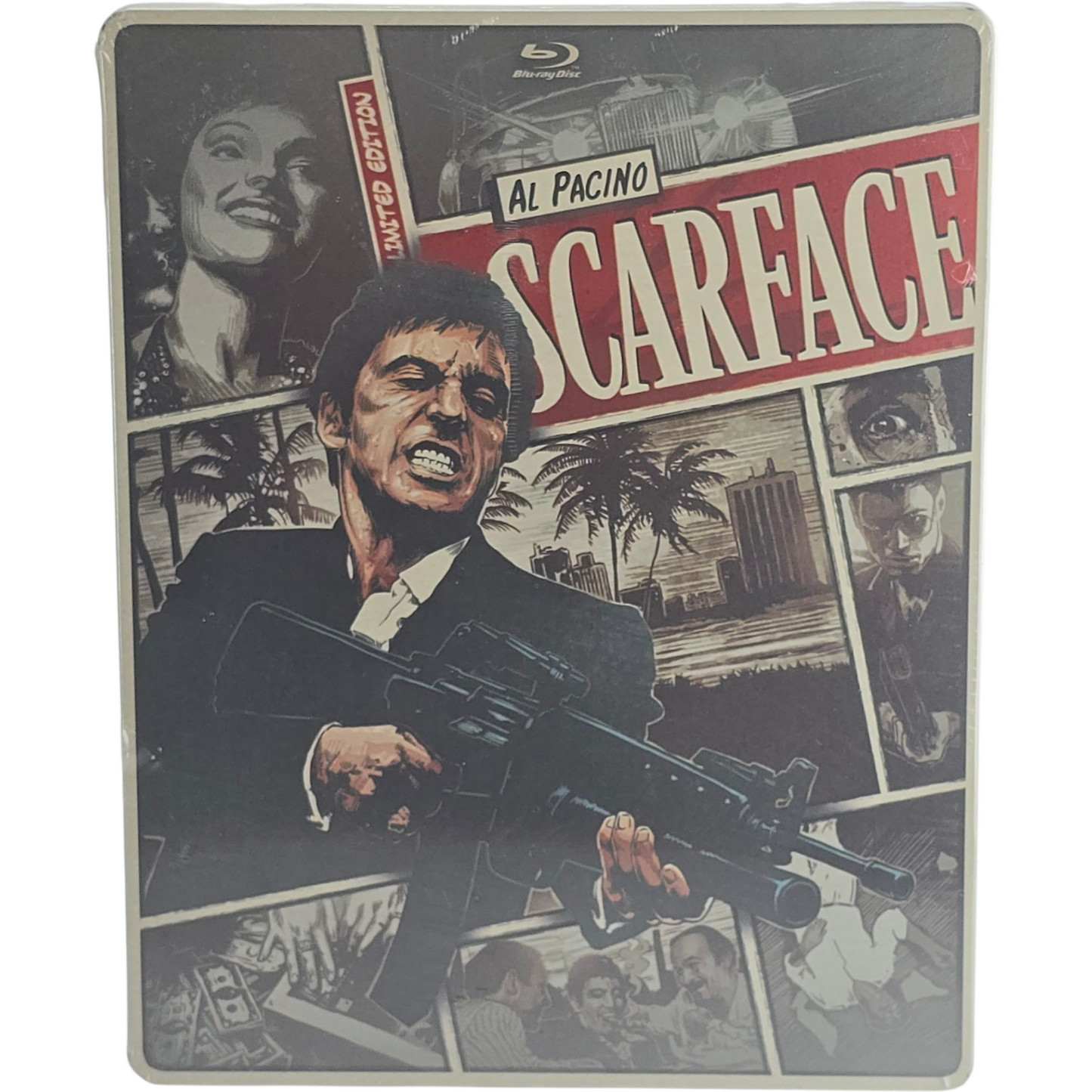Scarface 1983 SteelBook Blu-ray + DVD + Digital HD Édition limitée 2013 Libre