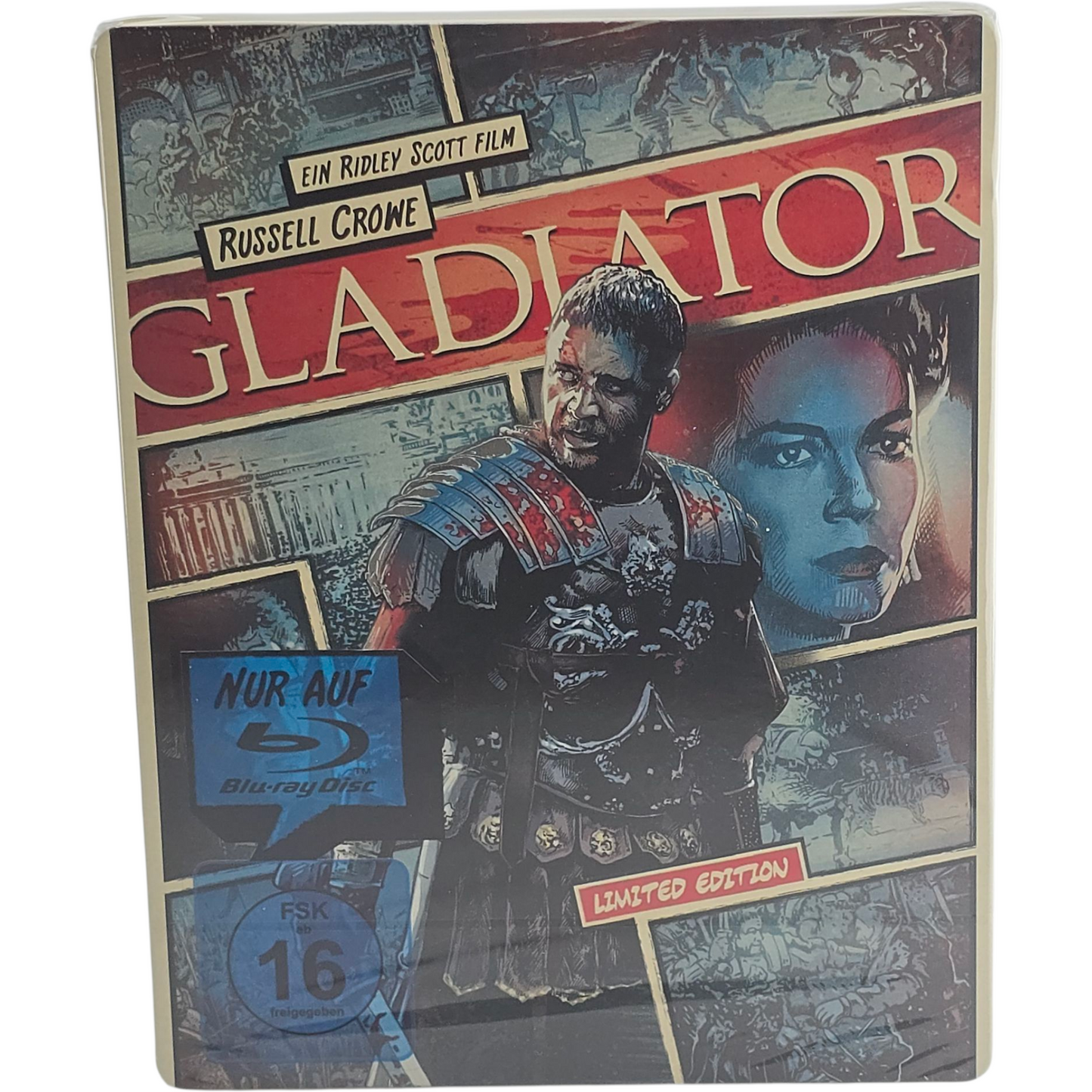 Gladiator 2000 SteelBook Blu-ray + DVD +Digital HD Édition limitée 2013 Zone B