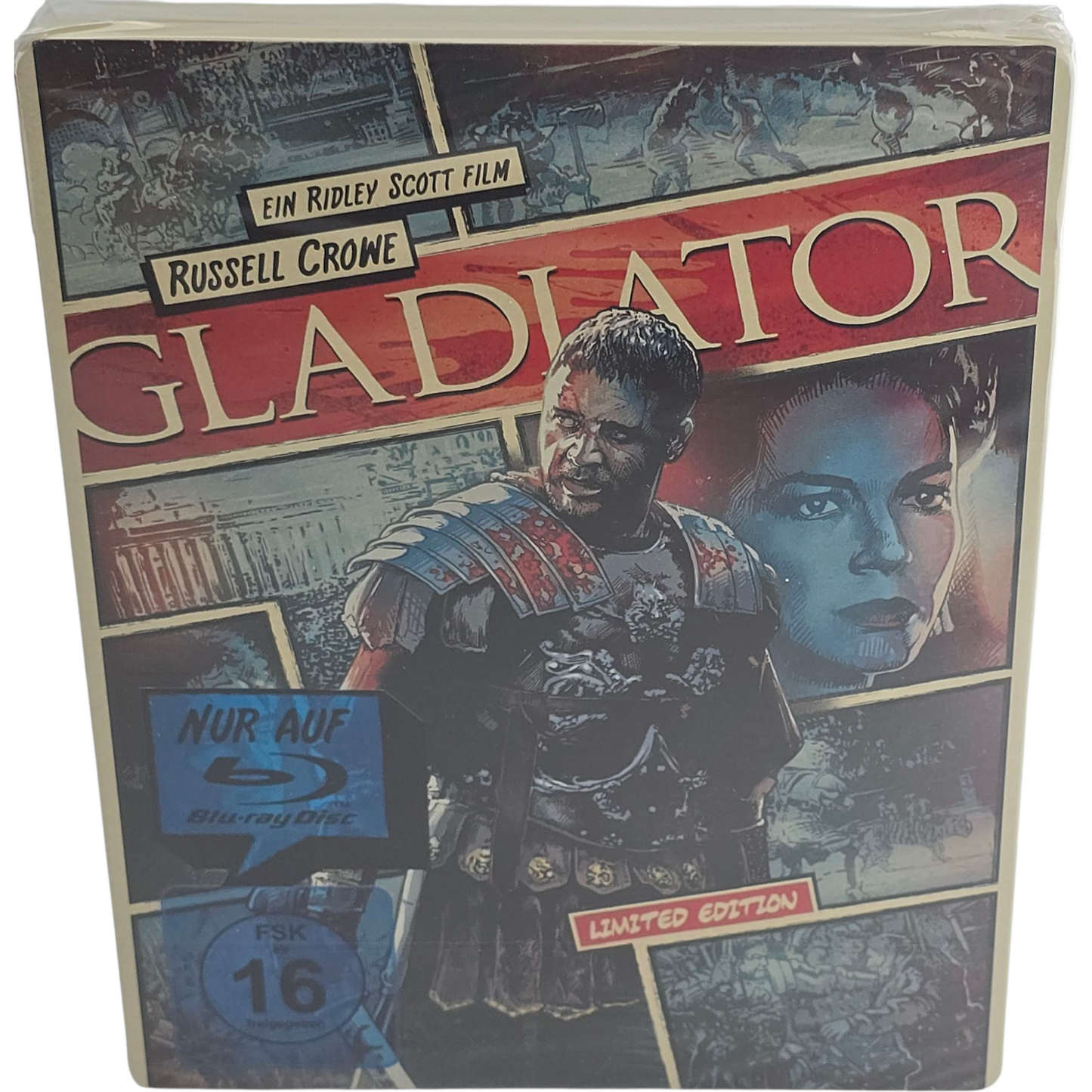Gladiator 2000 SteelBook Blu-ray + DVD +Digital HD Édition limitée 2013 Zone B