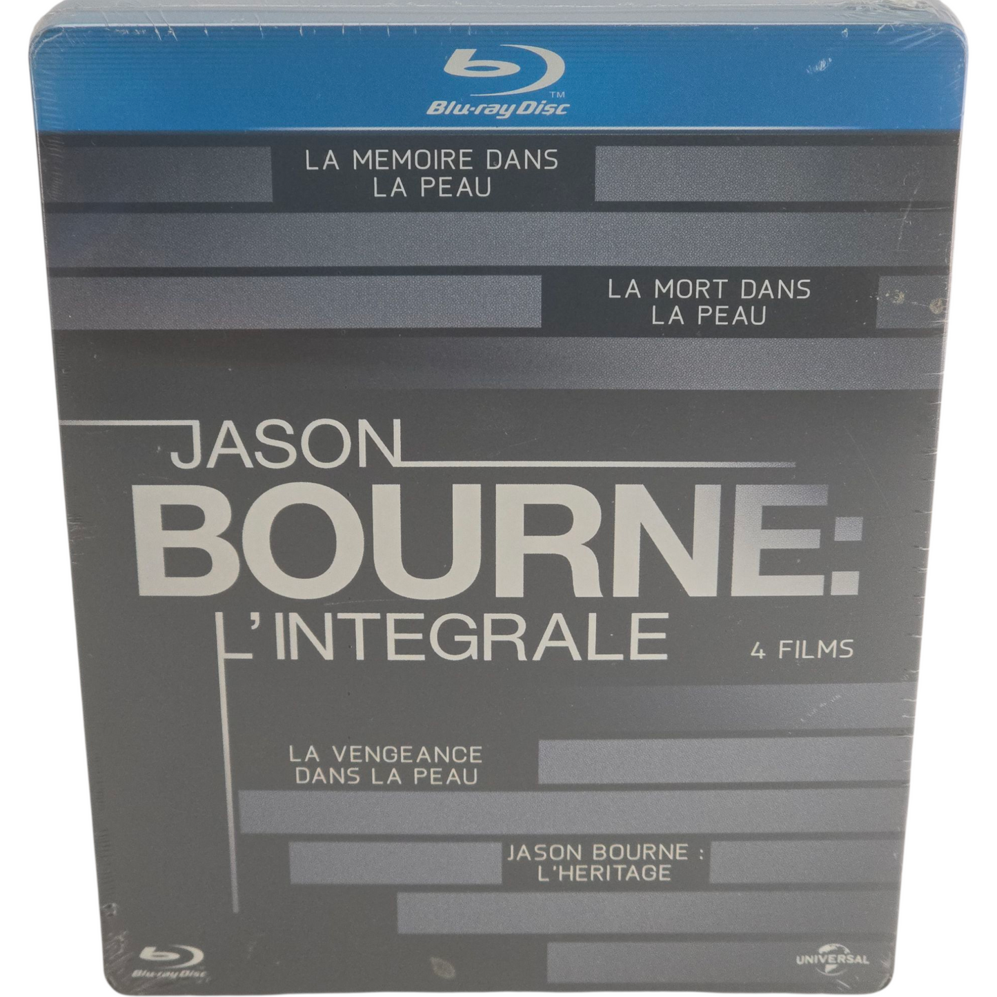 Jason Bourne 1.2.3.4 Films Blu-ray SteelBook Coffret Matt Damon Zone Libre 2013