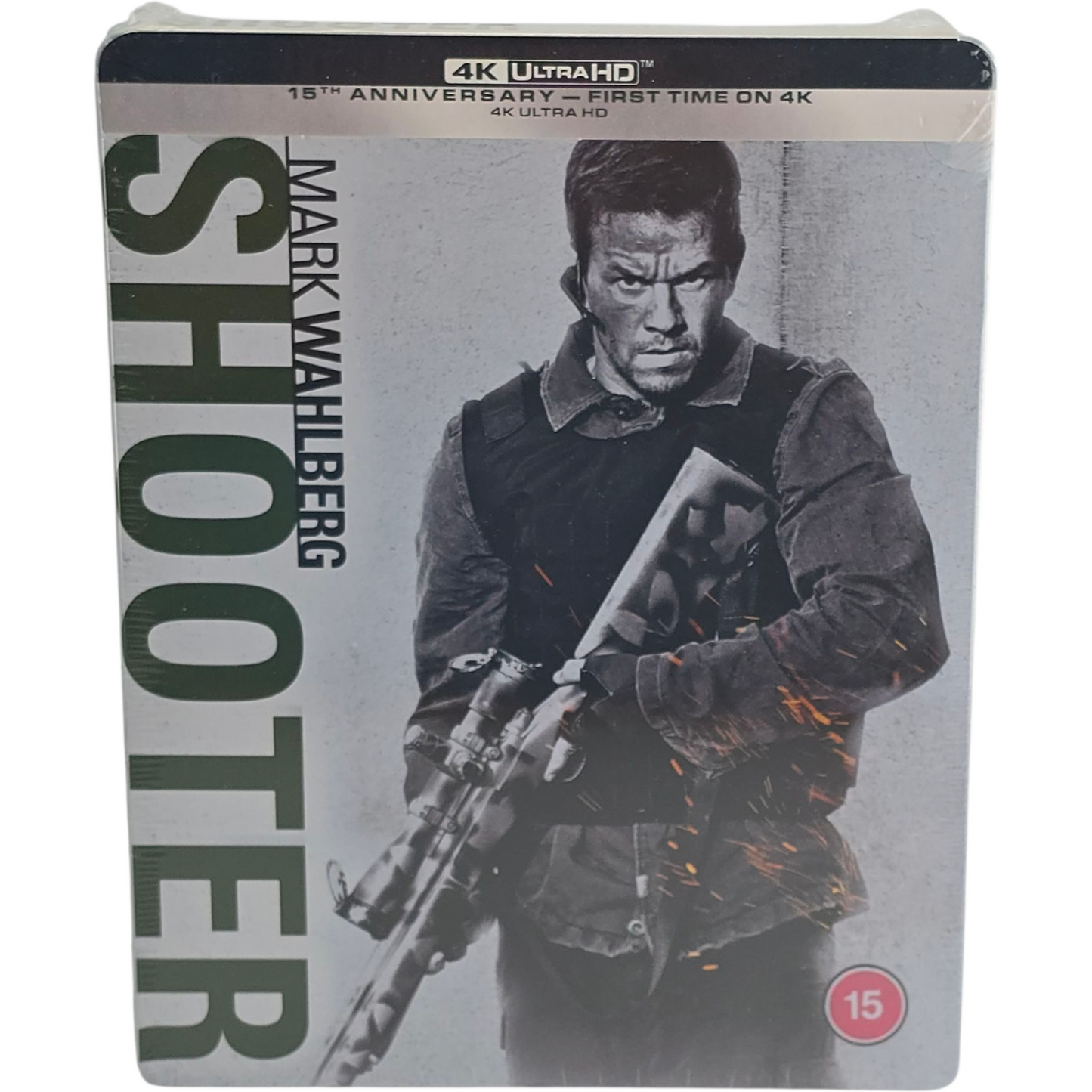 Shooter 2007 Mark Wahlberg 4K Ultra HD Steelbook Antoine Fuqua 2022 Zone Libre