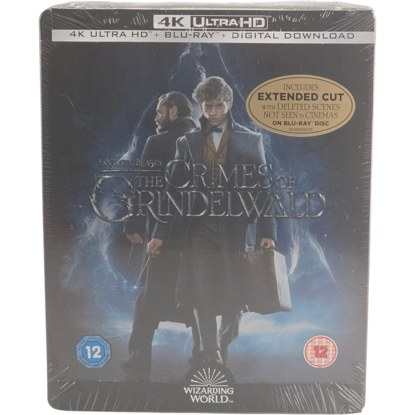 Les Animaux fantastiques:Crimes de Grindelwald 4K Ultra HD Steelbook Zavvi Libre