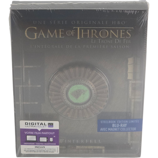 Game of Thrones : Le Trône de Fer - Saison 1 collector Steelbook + Magne Zone B