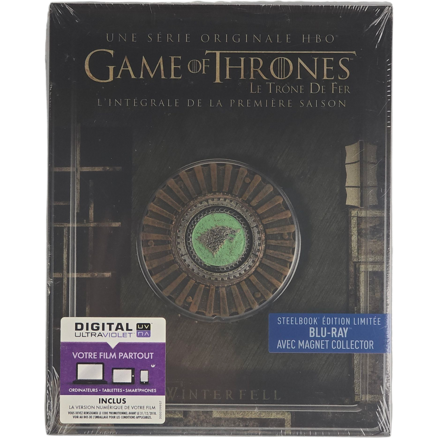 Game of Thrones : Le Trône de Fer - Saison 1 collector Steelbook + Magne Zone B