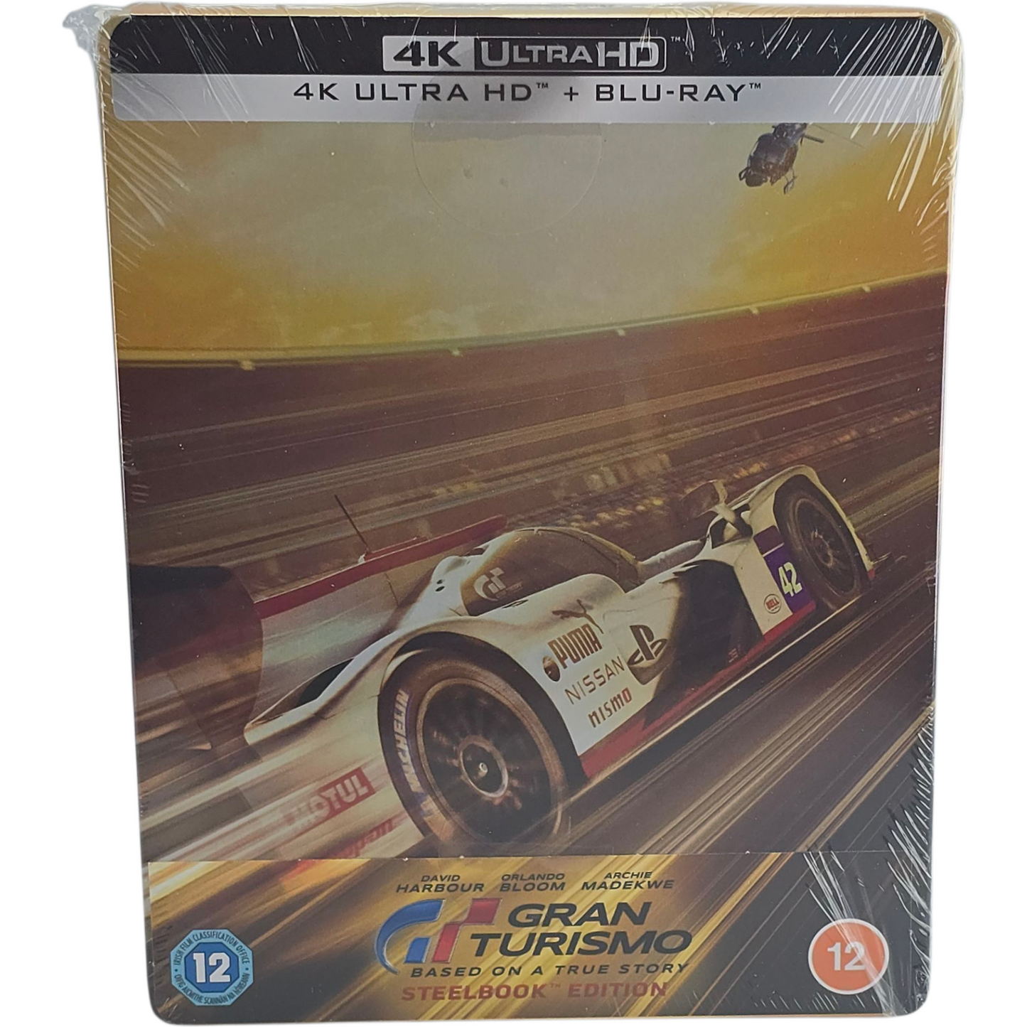Gran Turismo 4K Ultra HD + Blu-ray SteelBook édition Limitée Gold Zone B