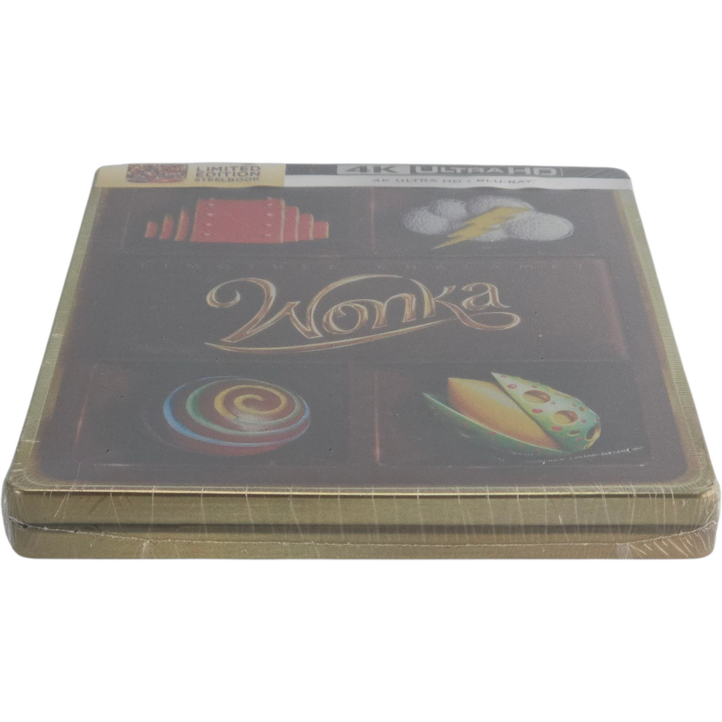 Wonka 4K Ultra HD + Blu-ray Steelbook Débossé Timothée Chalamet Édt Ltd Libre