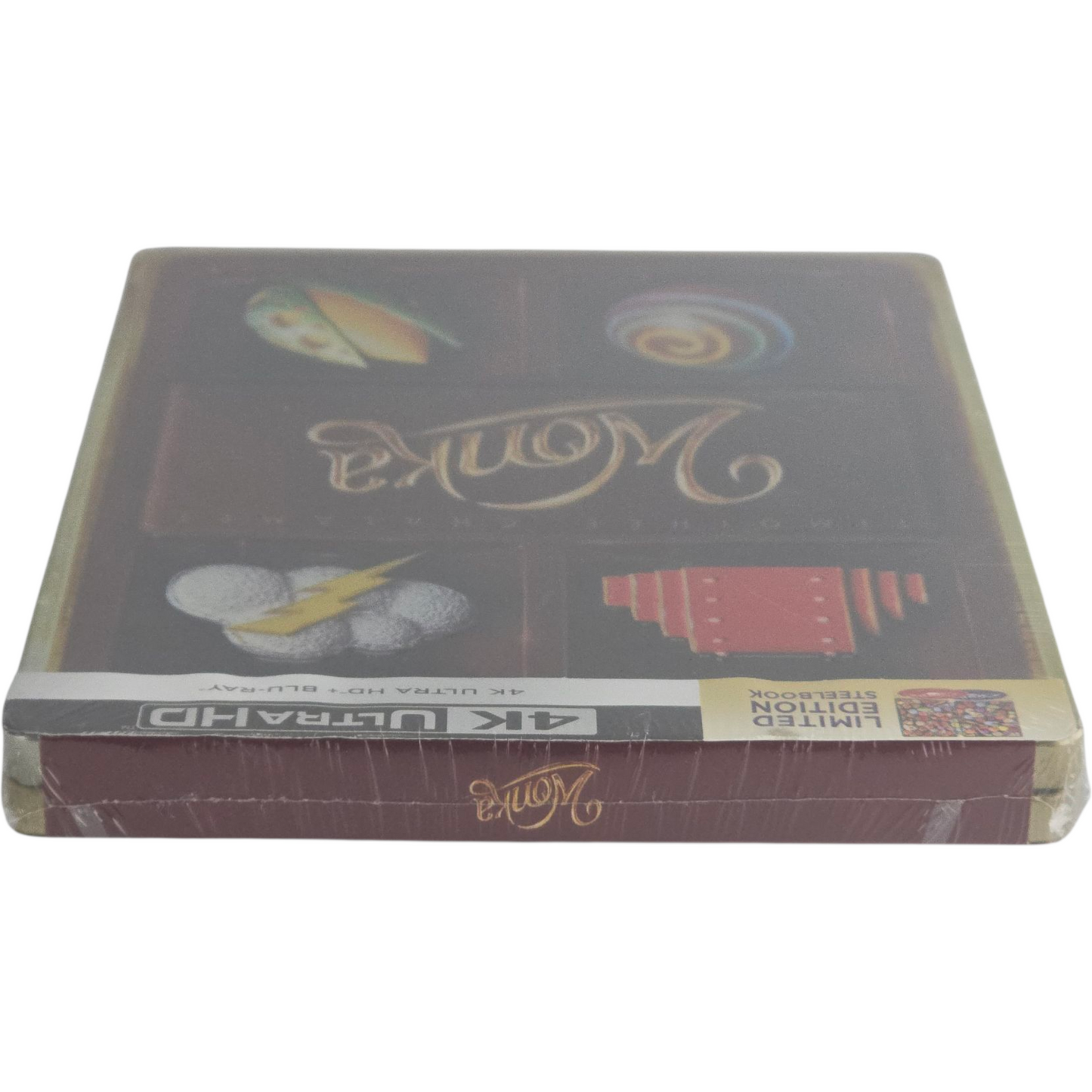 Wonka 4K Ultra HD + Blu-ray Steelbook Débossé Timothée Chalamet Édt Ltd Libre