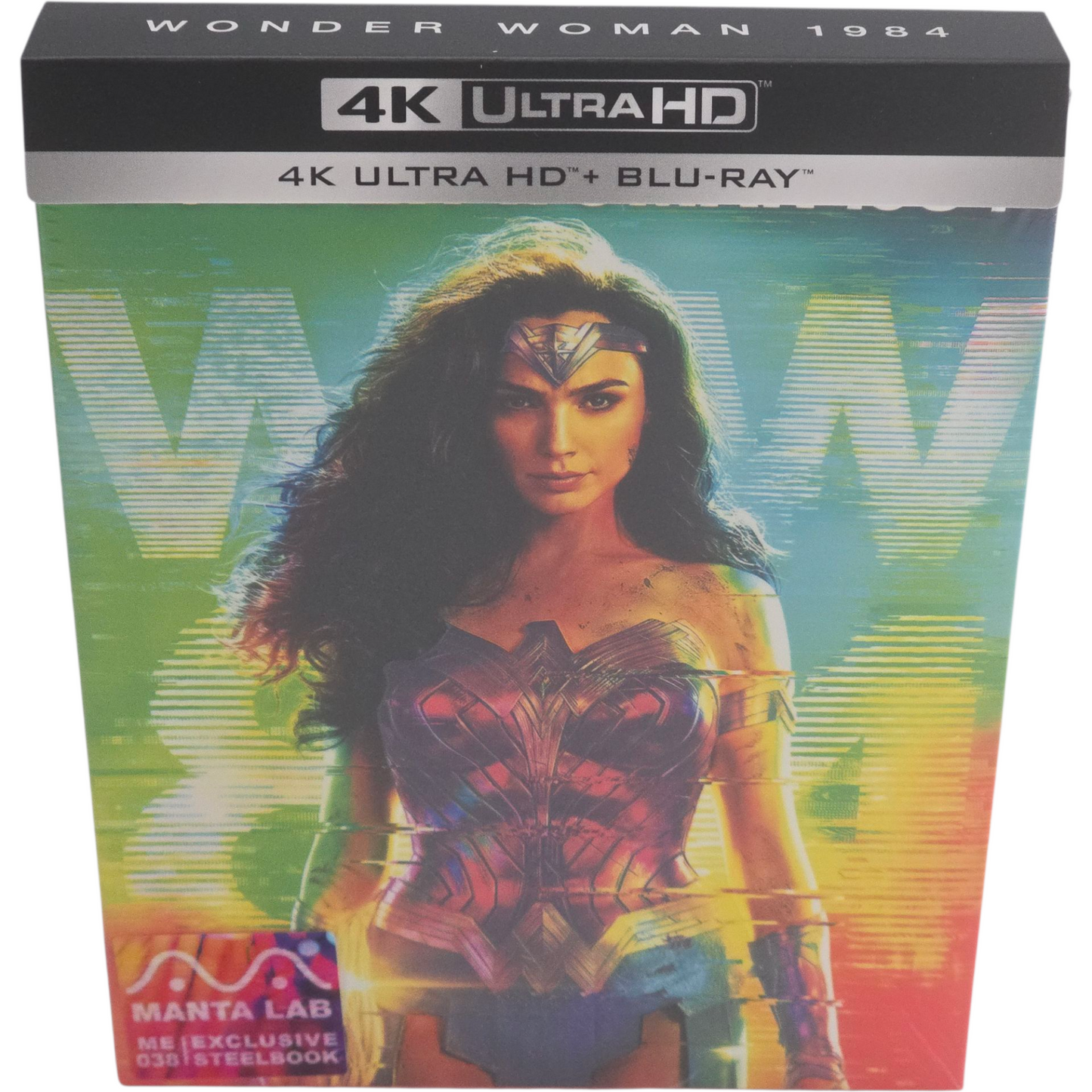 Wonder Woman 1984 Steelbook 4K UHD +Blu-ray 3D +2D Mantalab Numérotée 1000 Ex A