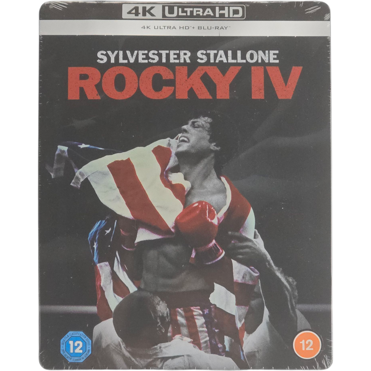 Rocky IV SteelBook 4K Ultra HD + Blu-ray exclusif Zavvi Stallone Zone B