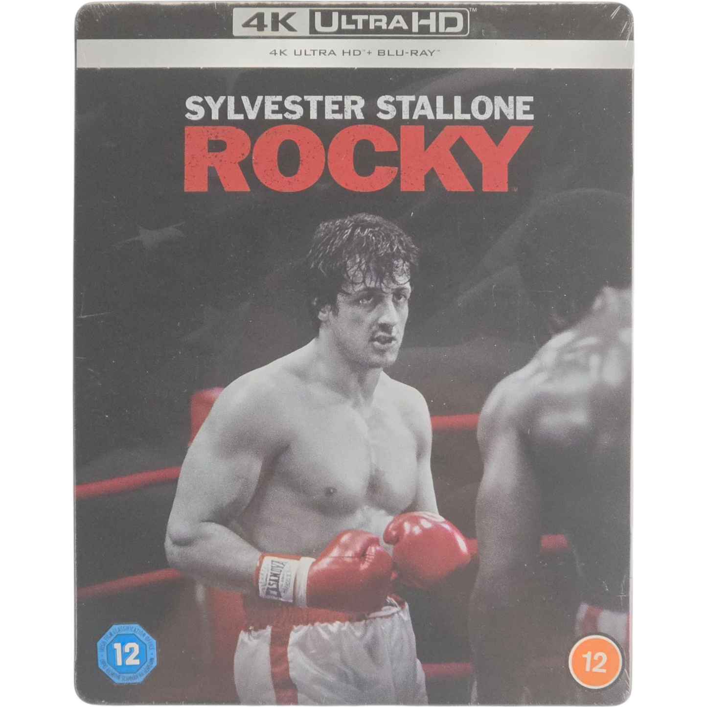 Rocky SteelBook 4K Ultra HD + Blu-ray exclusif Zavvi Stallone Zone B