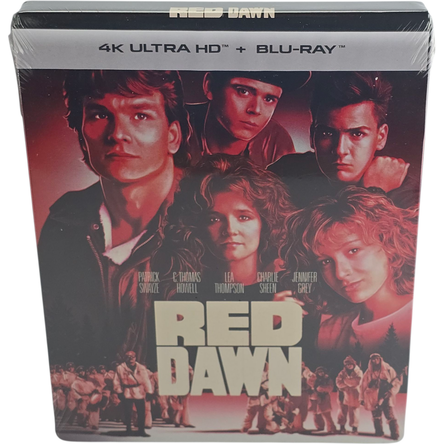 Red Dawn 1984 Steelbook 4K Ultra HD + Blu-ray Patrick Swayze John Milius Zone A