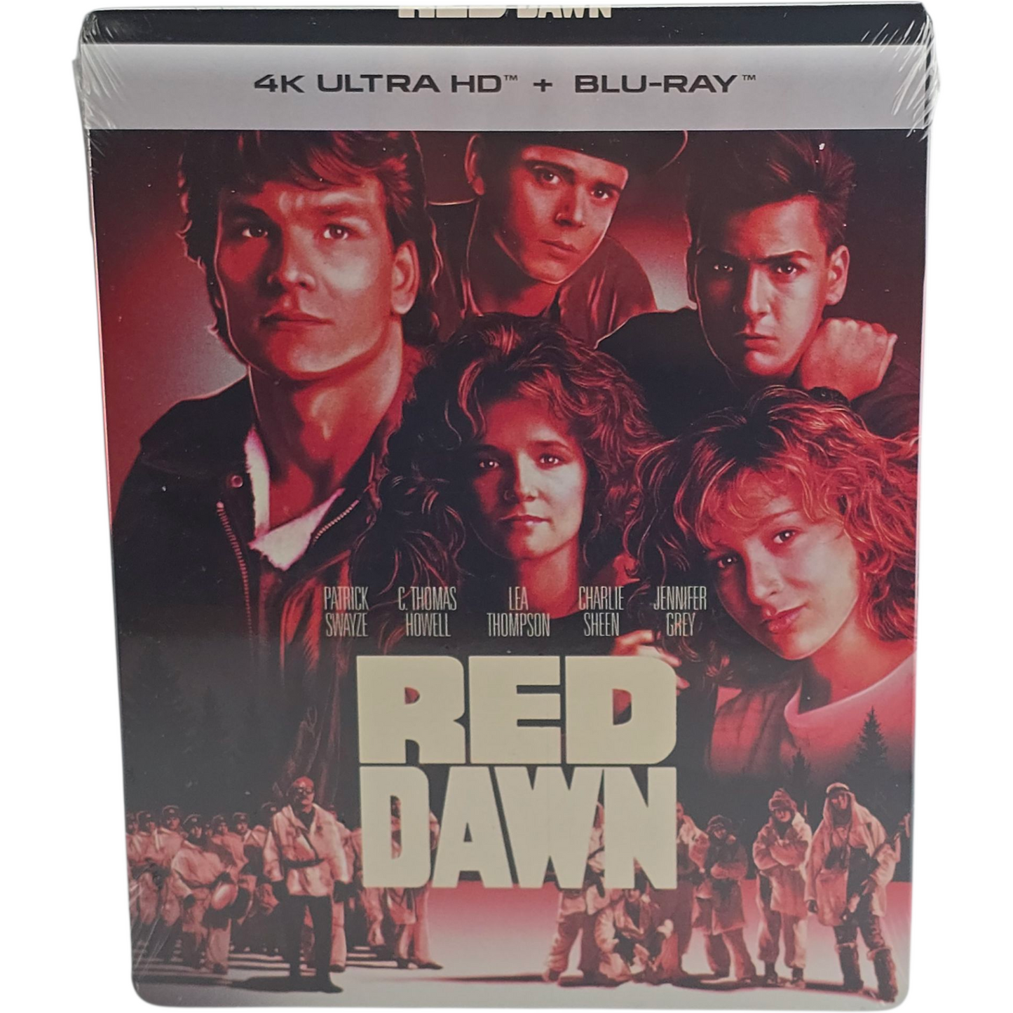 Red Dawn 1984 Steelbook 4K Ultra HD + Blu-ray Patrick Swayze John Milius Zone A