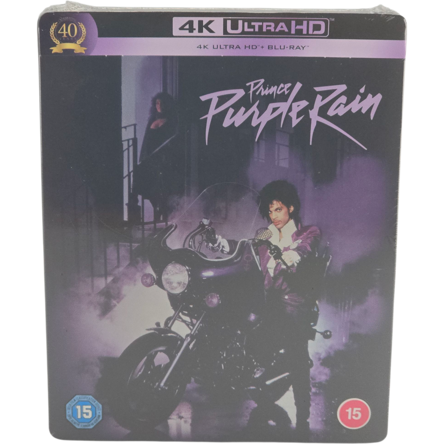 Purple Rain 1984 SteelBook 4K Ultra HD + Blu-ray Prince 2024 Zone Libre