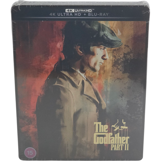 The Godfather:Part II:Steelbook 4K Ultra HD +Blu-ray Al Pacino, Robert De Niro B