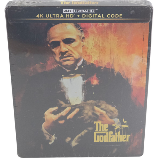 The Godfather: Steelbook 4K Ultra HD + Digital 4K Marlon Brando, Al Pacino Libre