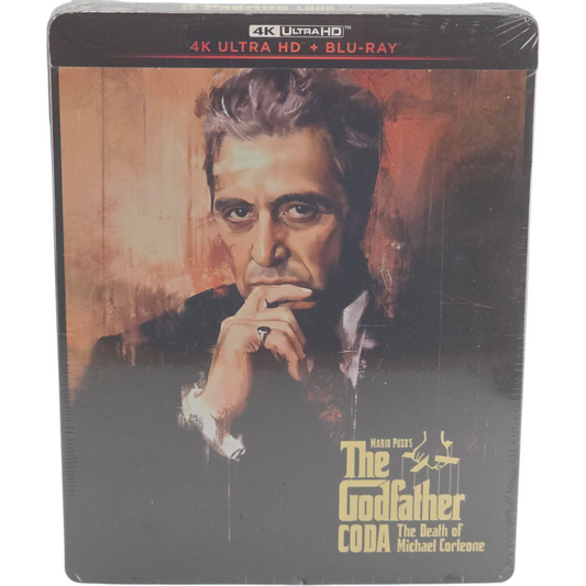 Le Parrain, épilogue : La Mort de Michael Corleone (1990) – SteelBook 4K Ultra HD + Blu-ray – Zone libre + Zone B – vue 2