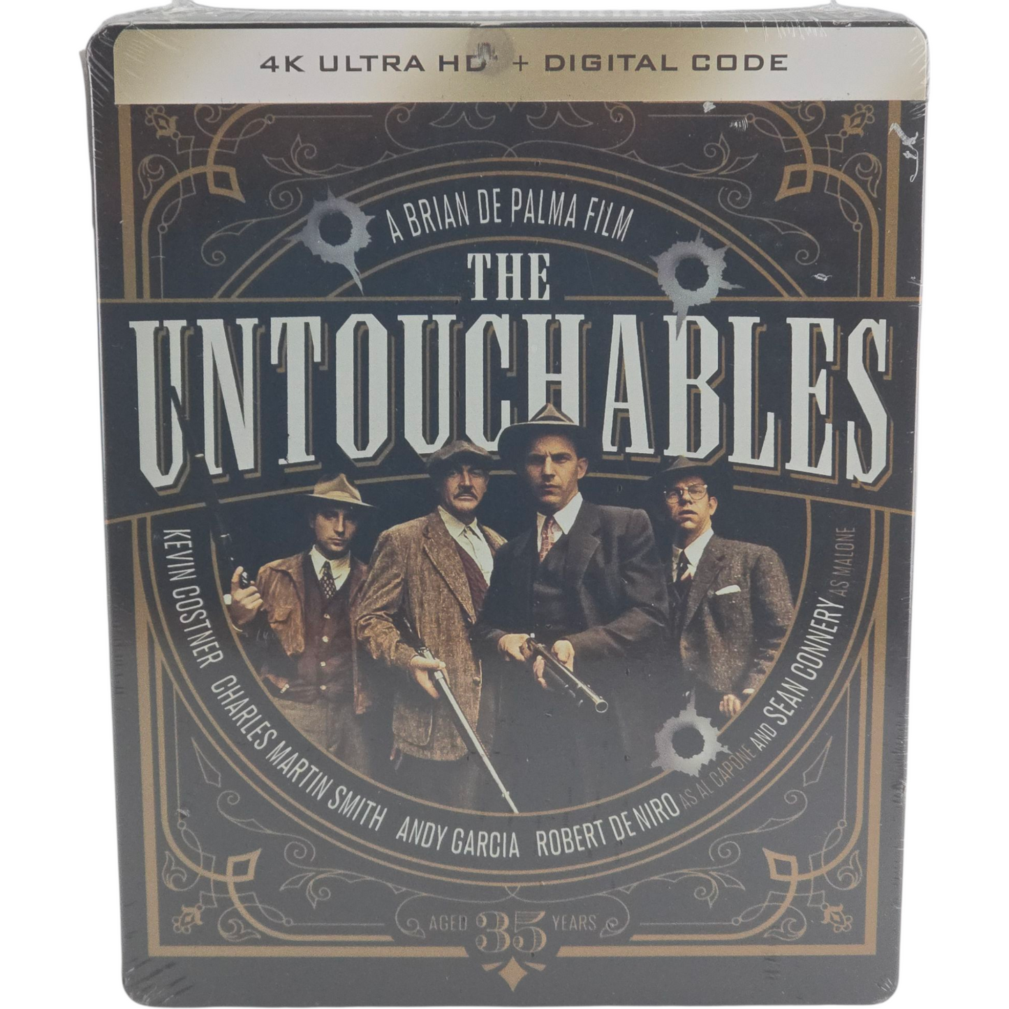 Les Incorruptibles SteelBook 4K Ultra HD+Blu-ray Brian De Palma, Costner Libre