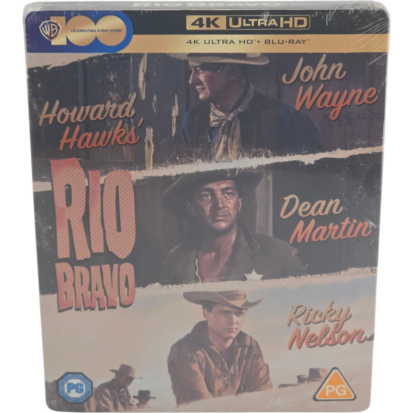 Rio Bravo SteelBook 4K Ultra HD+Blu-ray édi limitée John Wayne, Dean Martin B