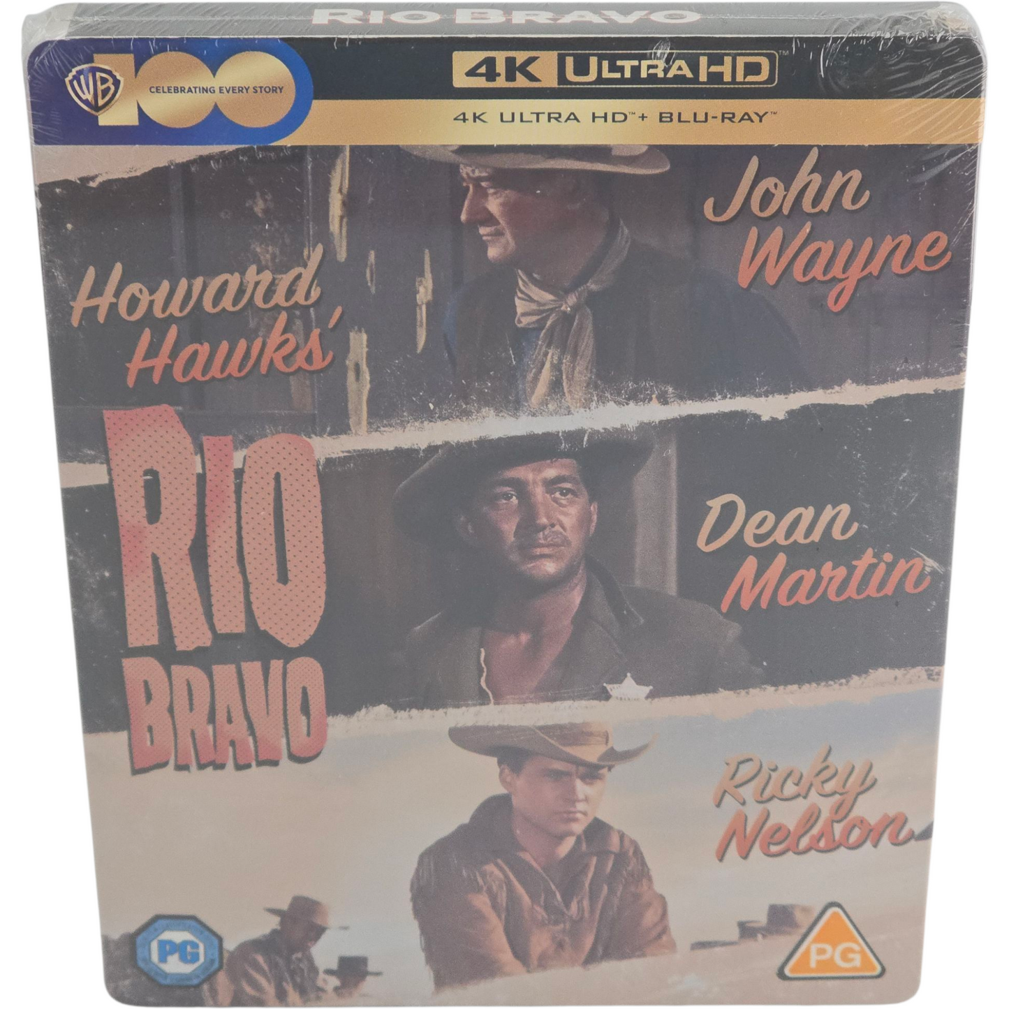 Rio Bravo SteelBook 4K Ultra HD+Blu-ray édi limitée John Wayne, Dean Martin B