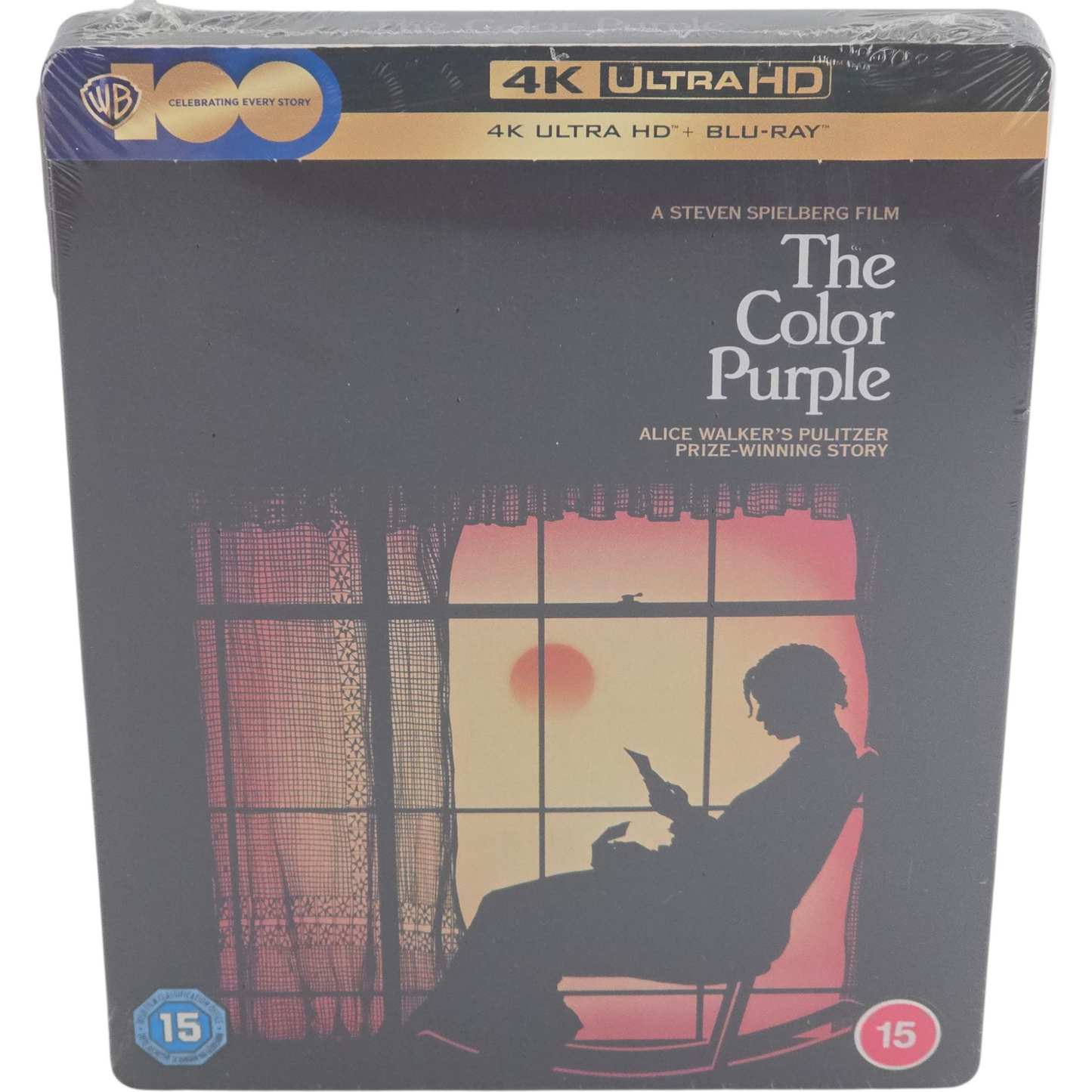 The Color Purple SteelBook 4K Ultra HD +Blu-ray Spielberg, Danny Glover Libre