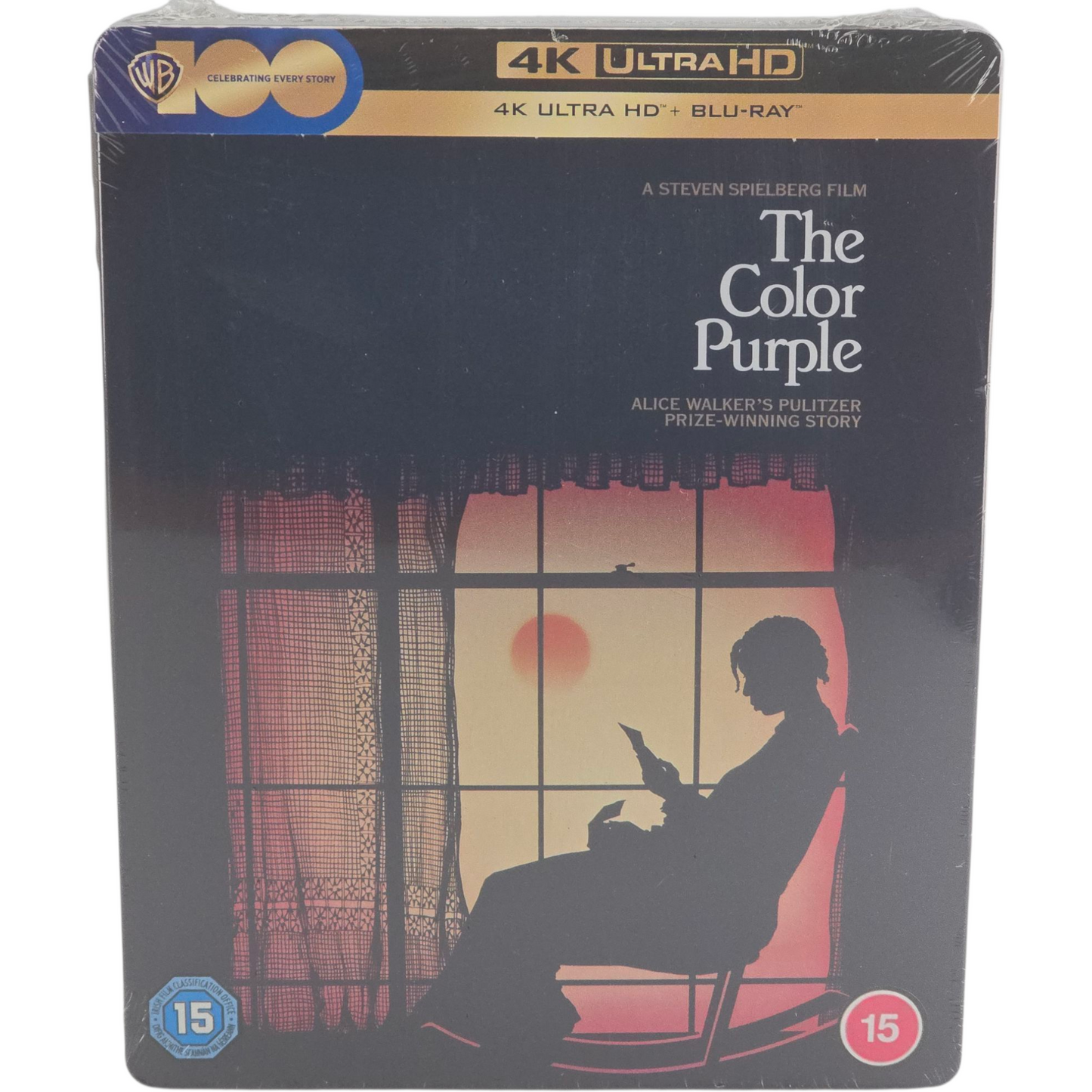 The Color Purple SteelBook 4K Ultra HD +Blu-ray Spielberg, Danny Glover Libre