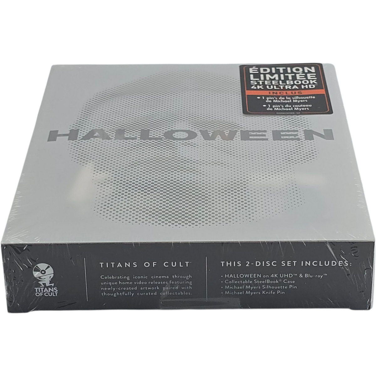 Halloween 4K Ultra HD Blu-ray + Blu-ray SteelBook Titans of Cult Region B