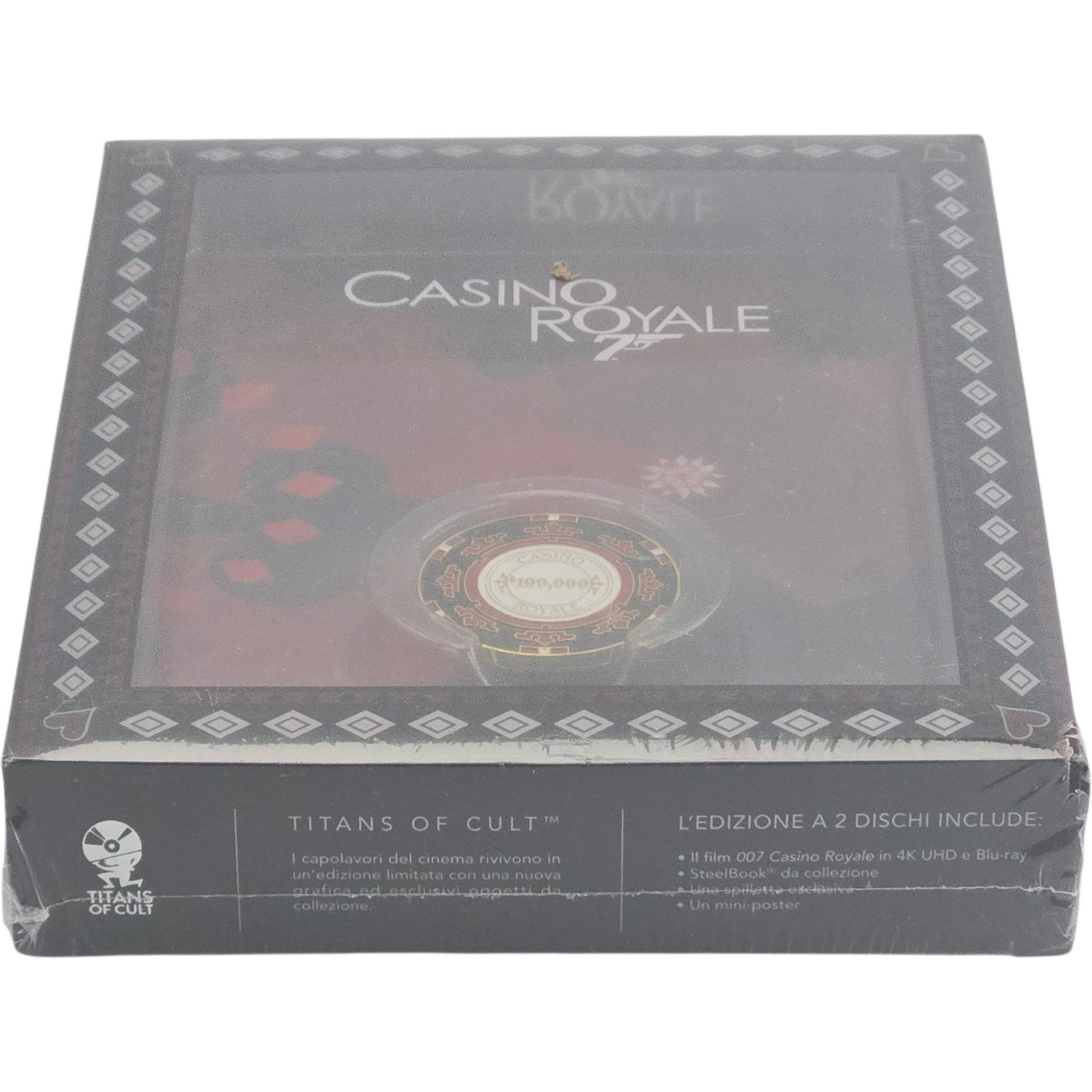 Casino Royale 4K Ultra HD Blu-ray + Blu-ray SteelBook Titans of Cult Zone B