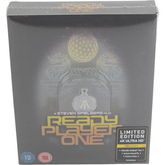 Ready Player One 4K Ultra HD Blu-ray + Blu-ray SteelBook Titans of Cult Zone B