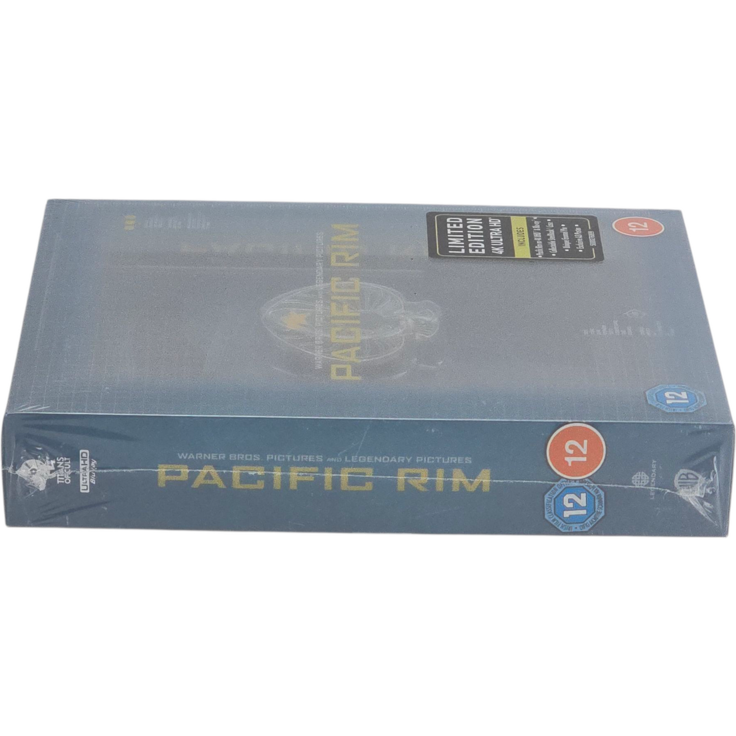 Pacific Rim 4K Ultra HD Blu-ray +Blu-ray SteelBook Titans of Cult edt Ltd Zone B