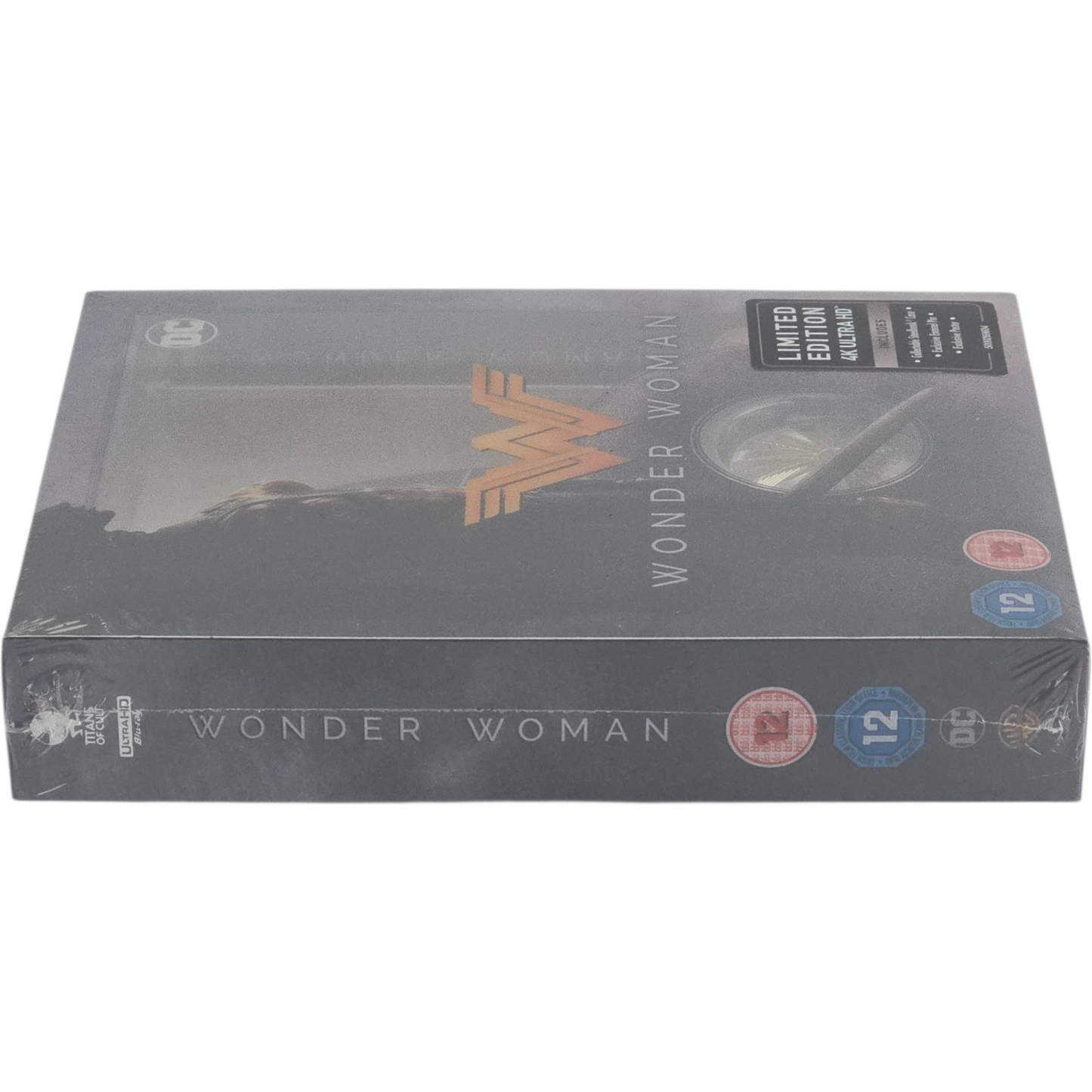 Wonder Woman 4K Ultra HD Blu-ray + Blu-ray SteelBook Titans of Cult Zone B