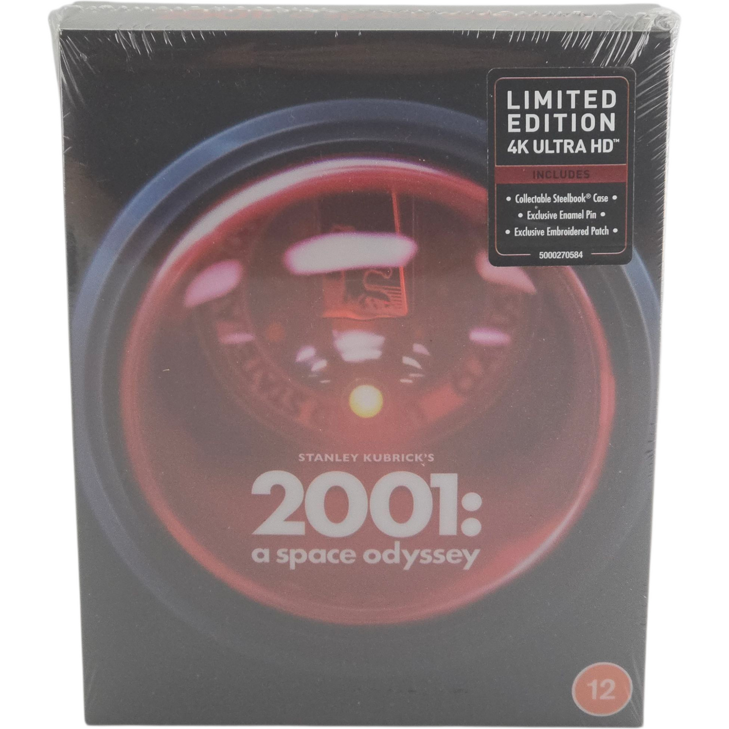 2001 : A Space Odyssey Steelbook 4K Ultra HD + Blu-ray Kubrick Titans of Cult B