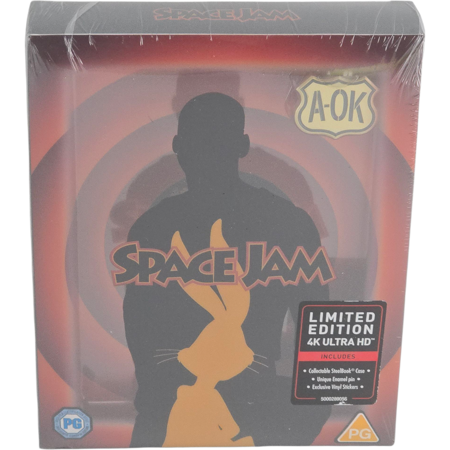 Space Jam Michael Jordan 4K Ultra HD Blu-ray +Blu-ray SteelBook Titans of Cult B