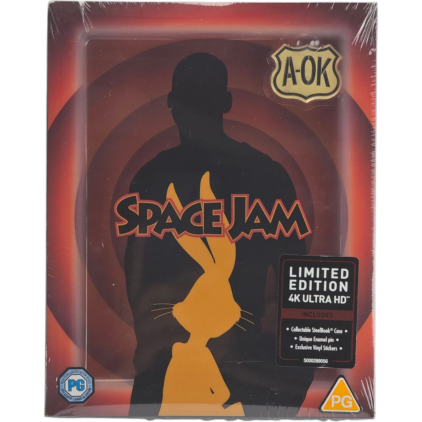 Space Jam Michael Jordan 4K Ultra HD Blu-ray +Blu-ray SteelBook Titans of Cult B