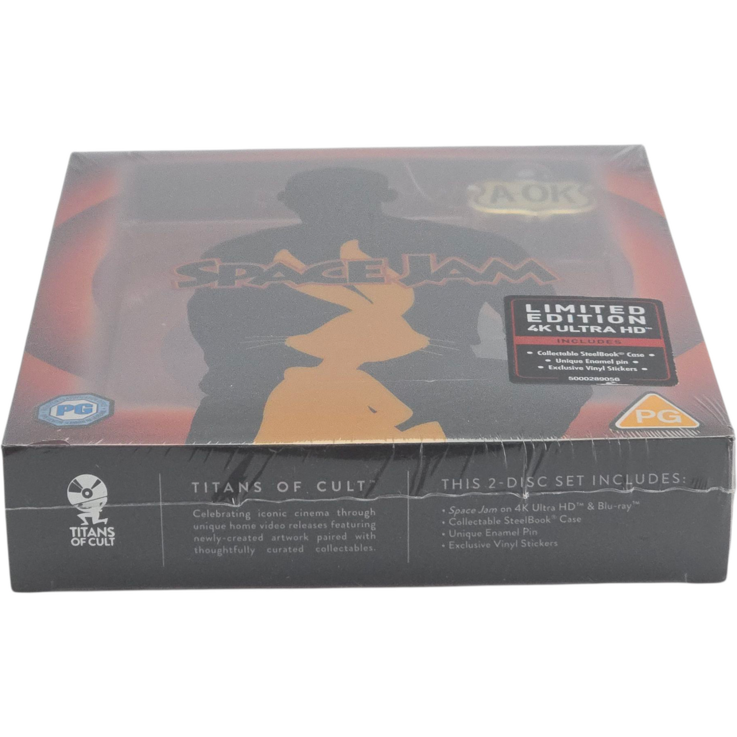 Space Jam Michael Jordan 4K Ultra HD Blu-ray +Blu-ray SteelBook Titans of Cult B