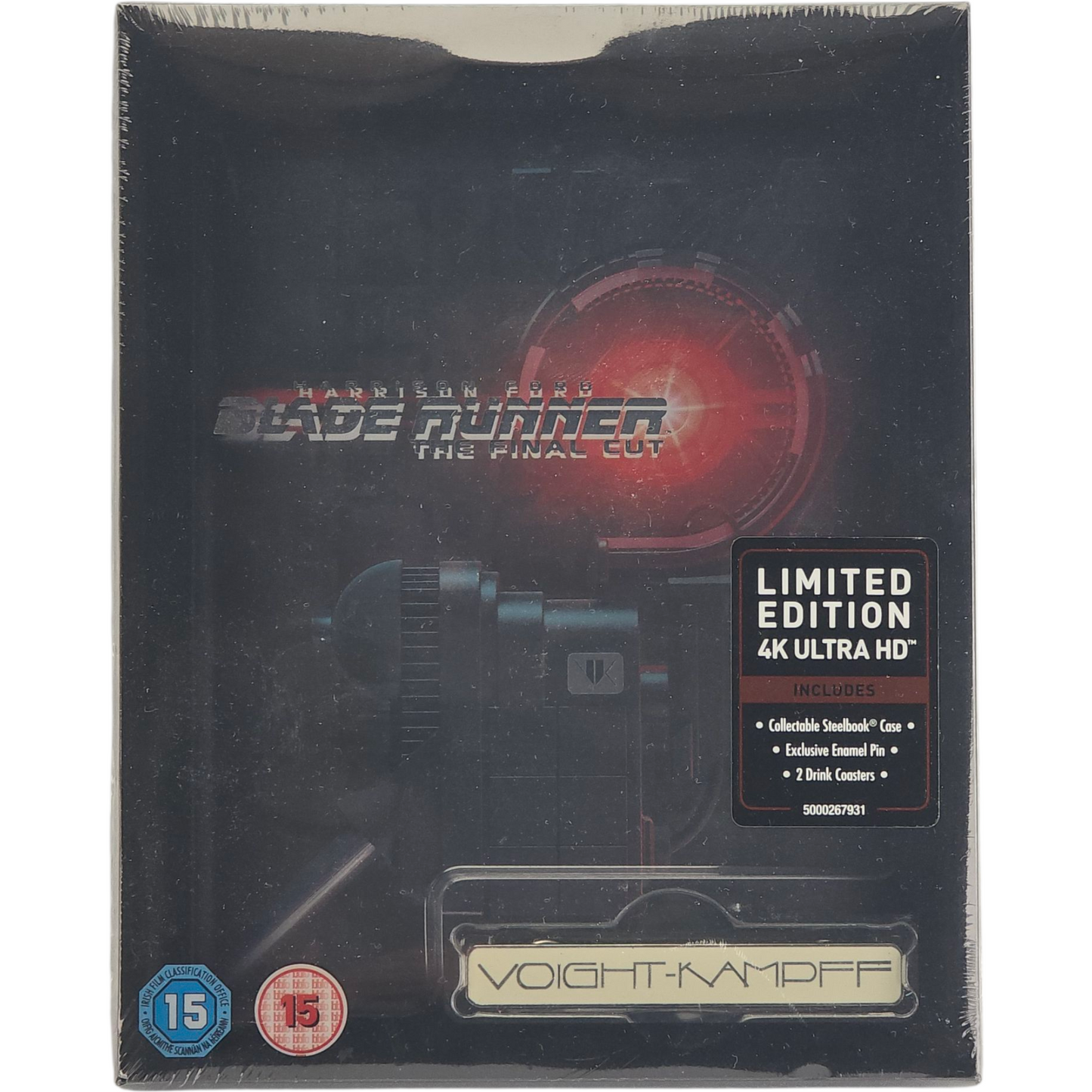 Blade Runner Final Cut 4K Ultra HD Blu-ray SteelBook Titans of Cult Region B