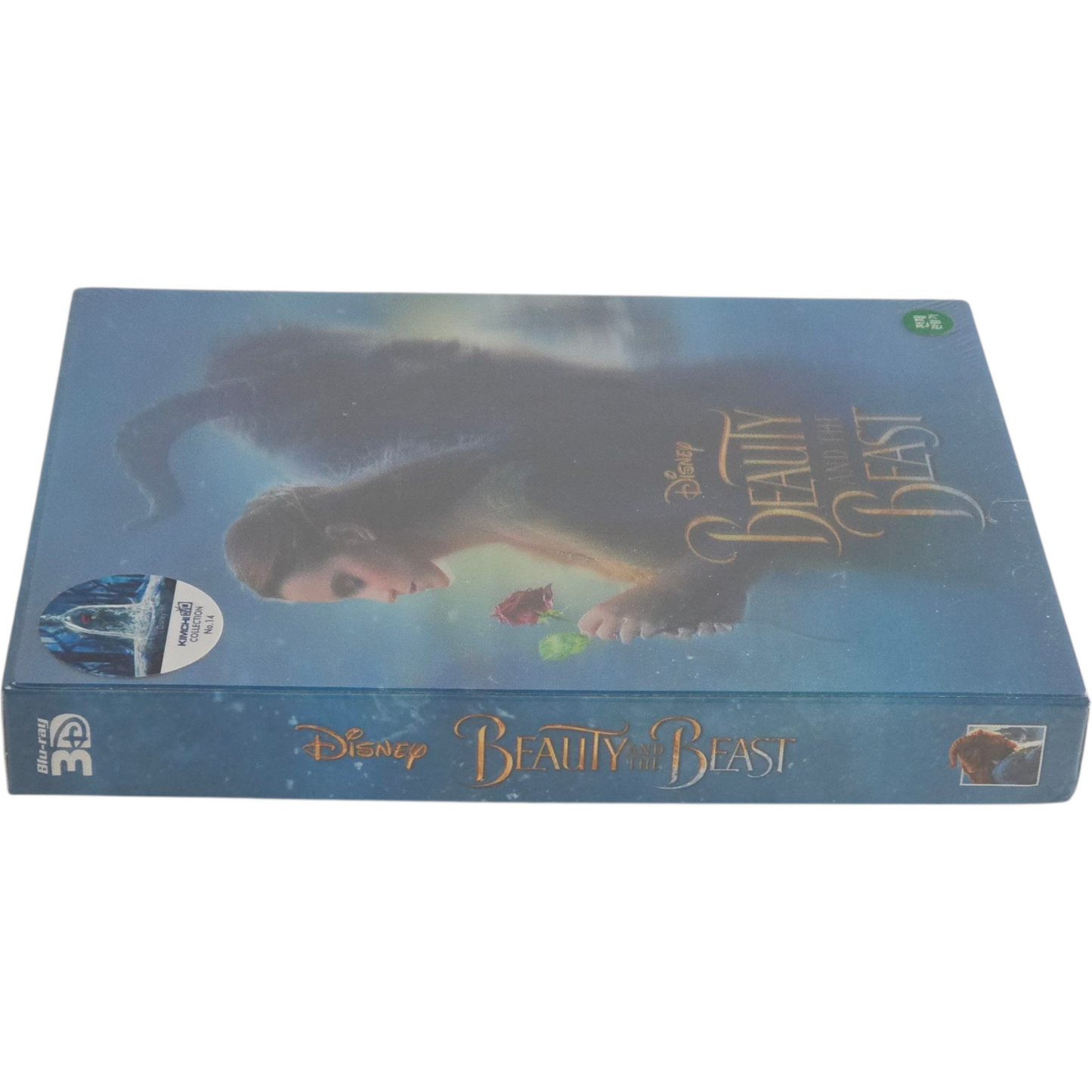Beauty and the Beast Steelbook KimchiDVD Édt Lenticular Blu-ray 3D + Blu-ray A