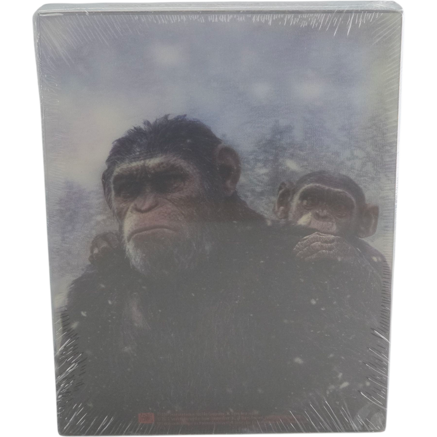 War for the Planet of the Apes Blu-ray 3D +2D Steelbook 2X Lenticulaire Mantalab