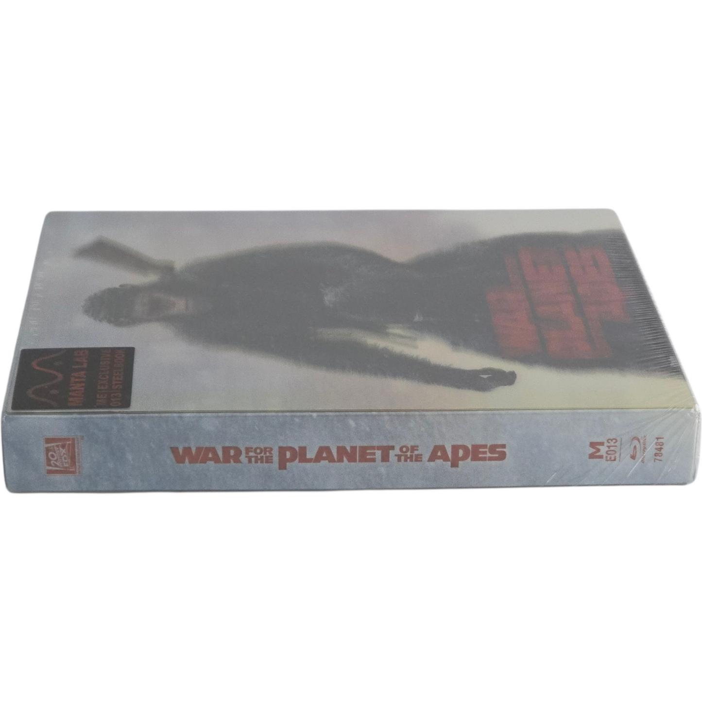War for the Planet of the Apes Blu-ray 3D +2D Steelbook 2X Lenticulaire Mantalab