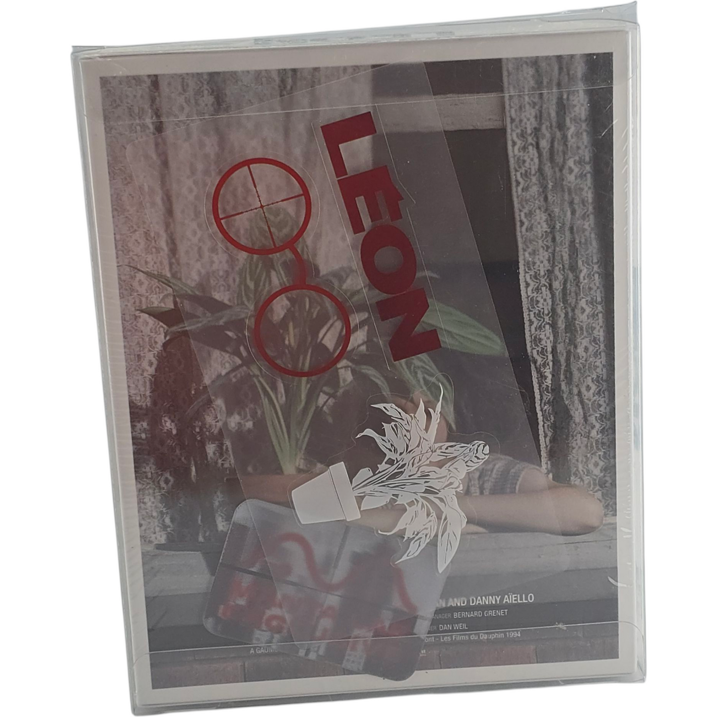 Léon 4K Ultra HD + Blu-ray Steelbook Lenticular Full Slip Mantalab 1000 Ex