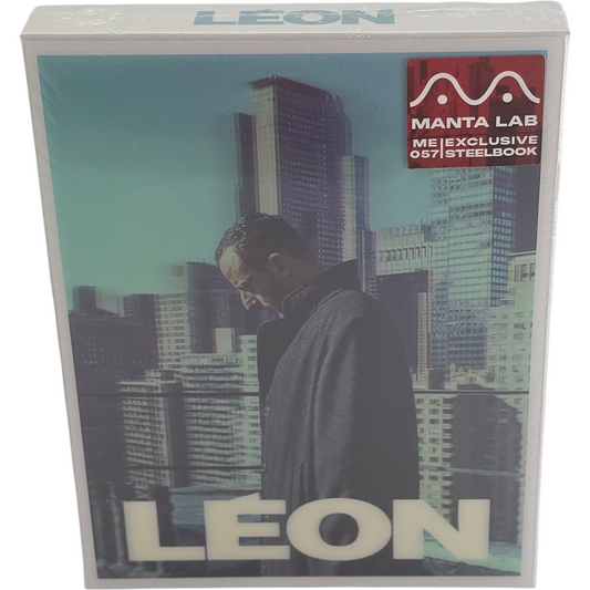 Léon 4K Ultra HD + Blu-ray Steelbook Lenticular Full Slip Mantalab 1000 Ex