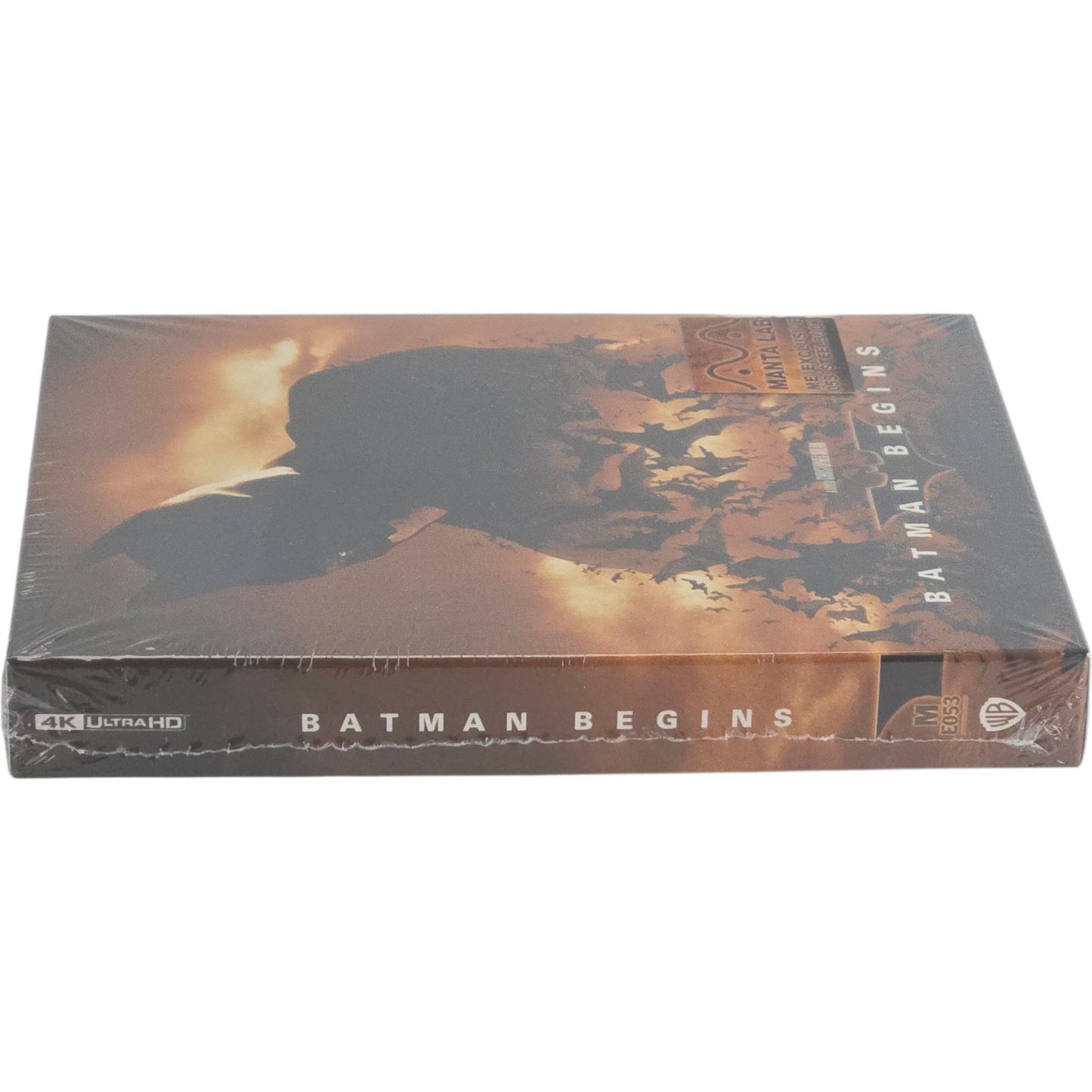 Batman Begins 4K Ultra HD +Blu-ray Steelbook Full Slip Mantalab Numéroté 1000 Ex