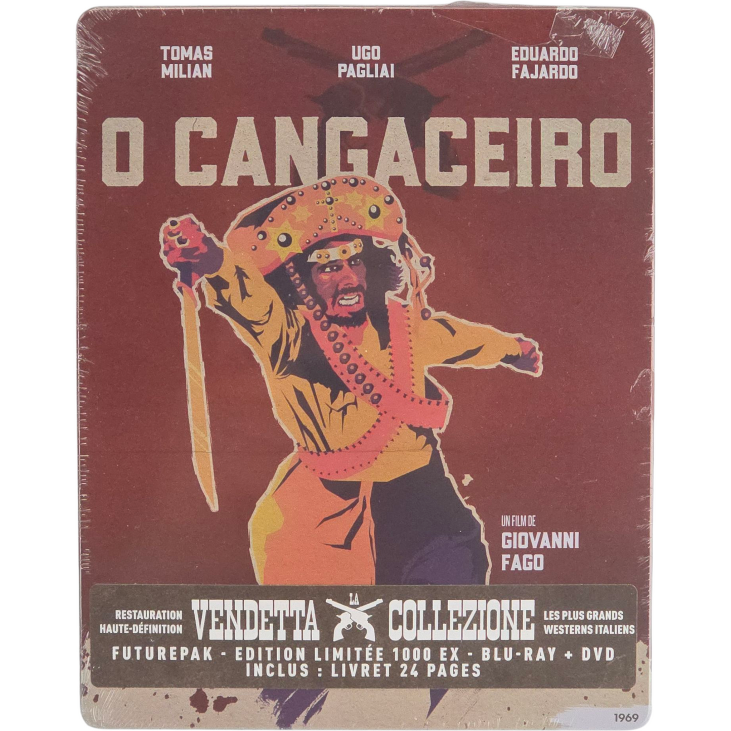 Viva Cangaceiro Blu-ray + DVD Steelbook Futurepak Giovanni Fago 1000 ex Libre
