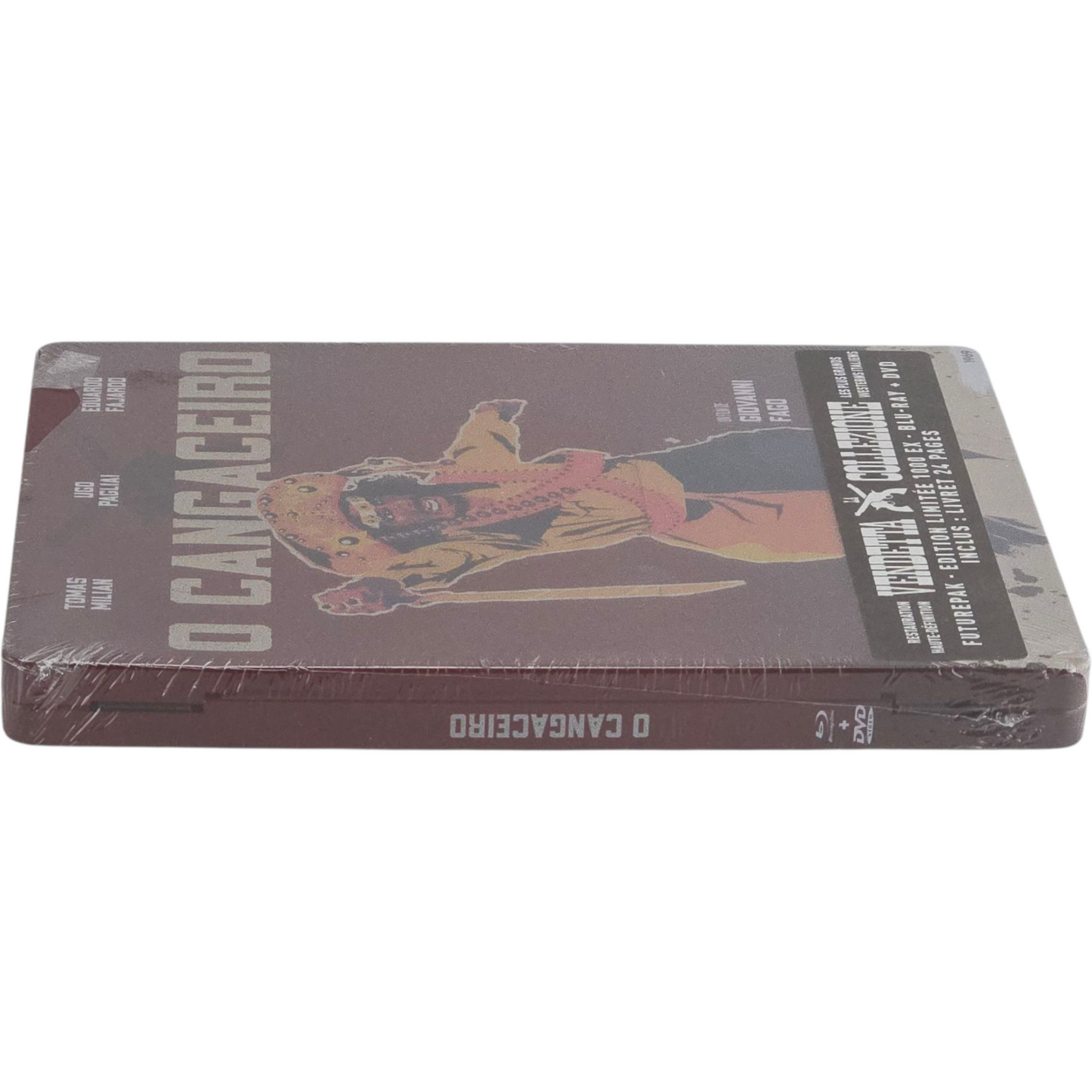 Viva Cangaceiro Blu-ray + DVD Steelbook Futurepak Giovanni Fago 1000 ex Libre