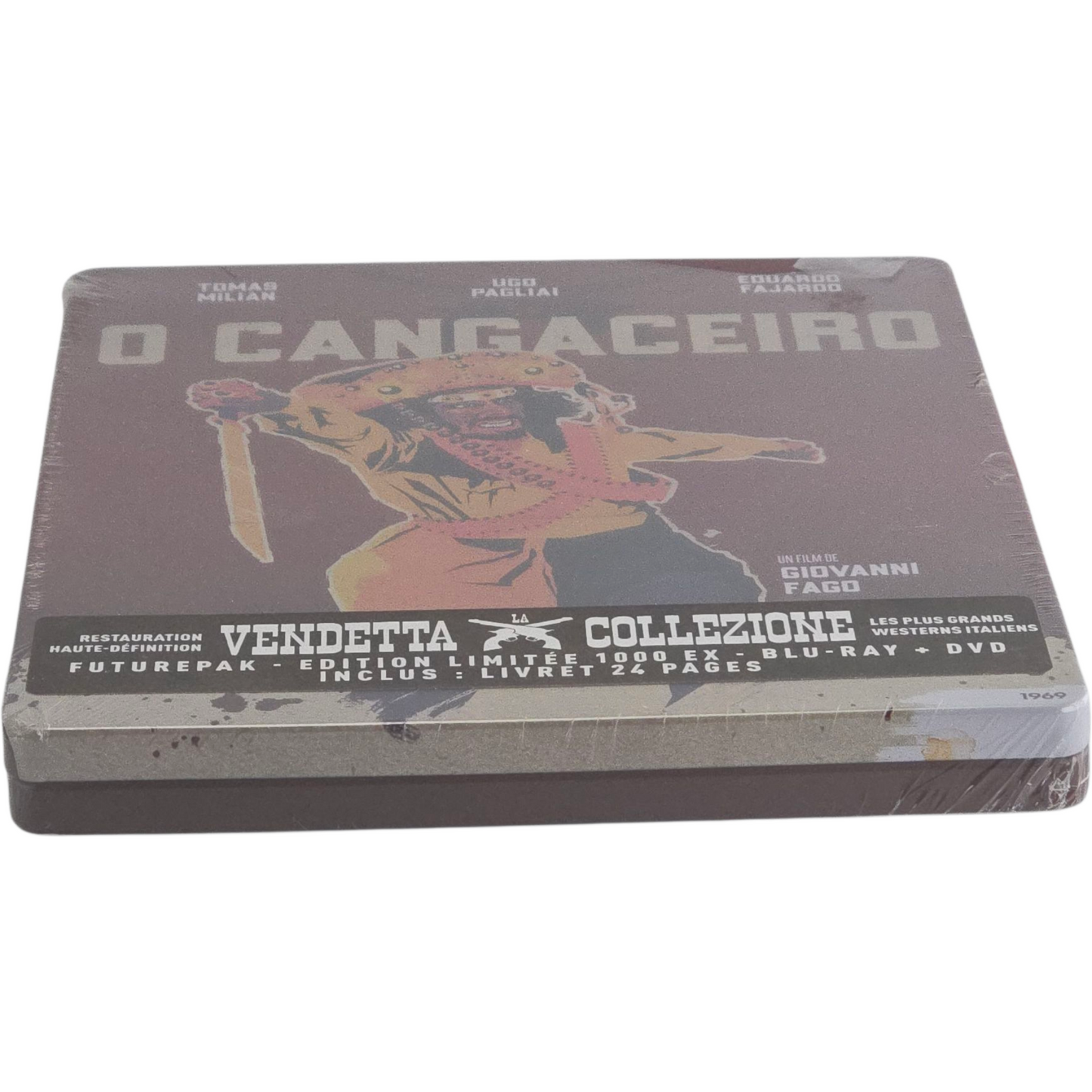 Viva Cangaceiro Blu-ray + DVD Steelbook Futurepak Giovanni Fago 1000 ex Libre